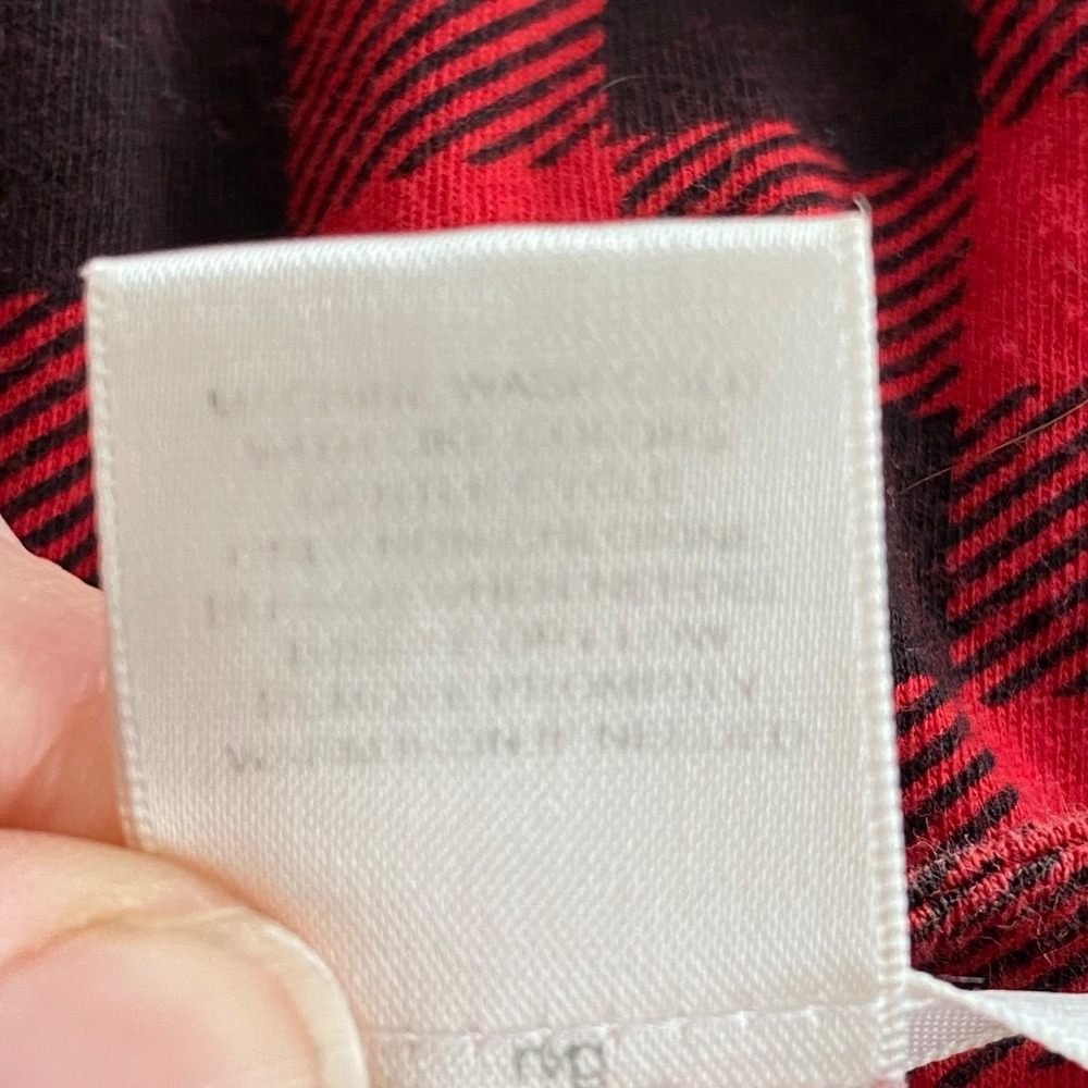 Charlotte Russe Womens Y2K Babydoll Top Size M Tie Back Mall Goth Grunge Plaid - Picture 6 of 9